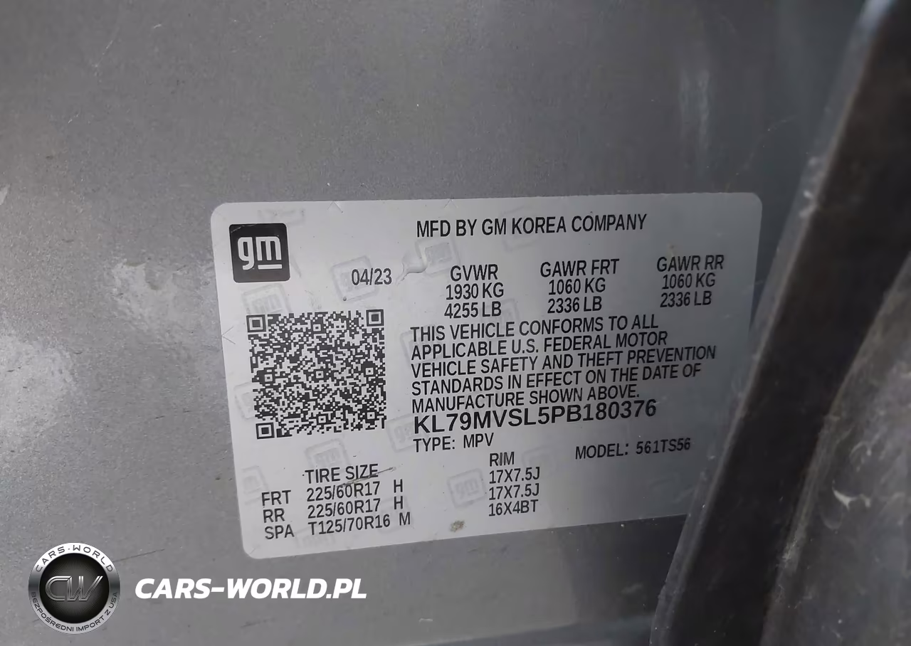 2023 Chevrolet Trailblazer Fwd Activ VIN:KL79MVSL5PB180376 - 9