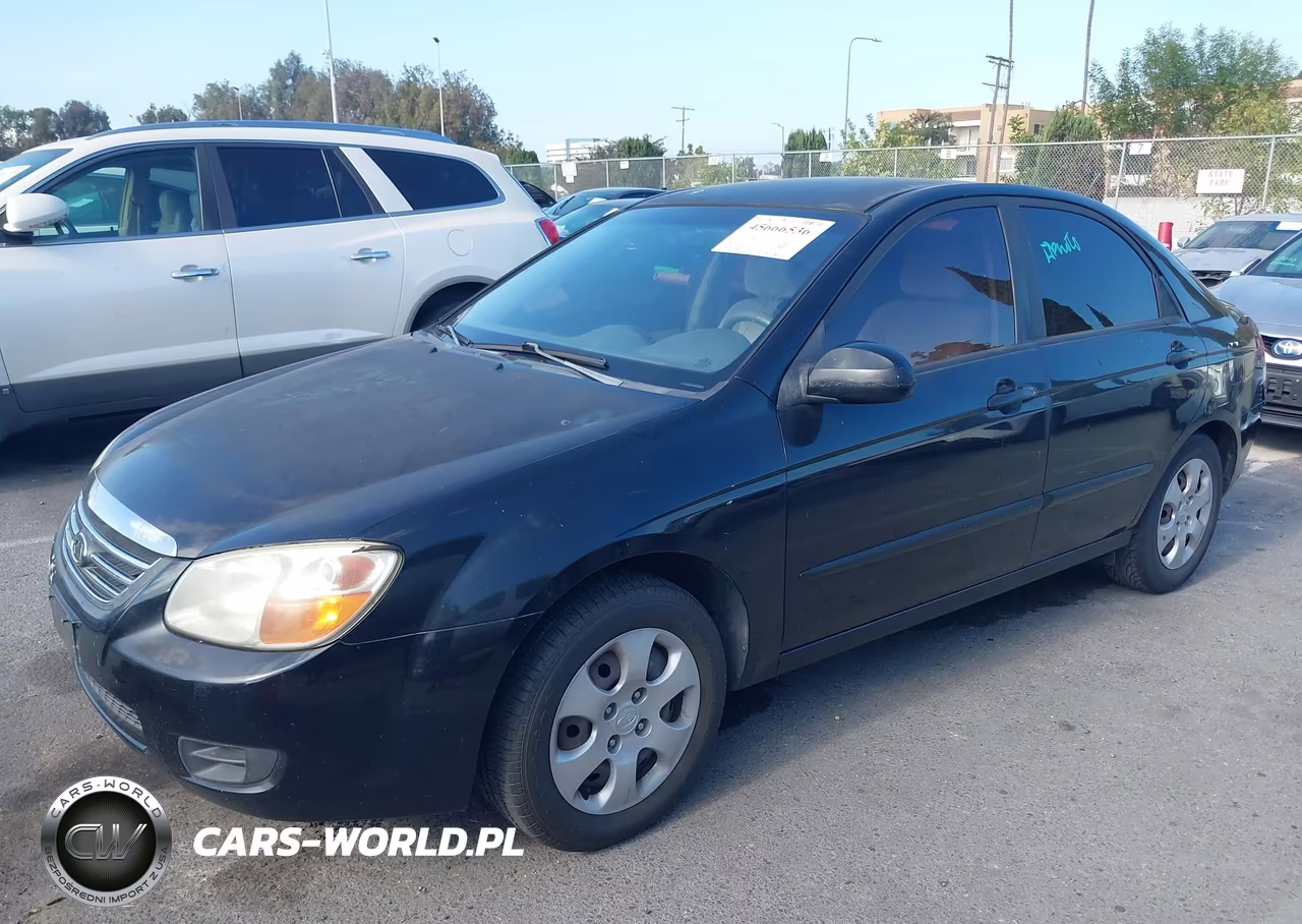 2008 Kia Spectra Ex VIN:KNAFE122185584775 - 2
