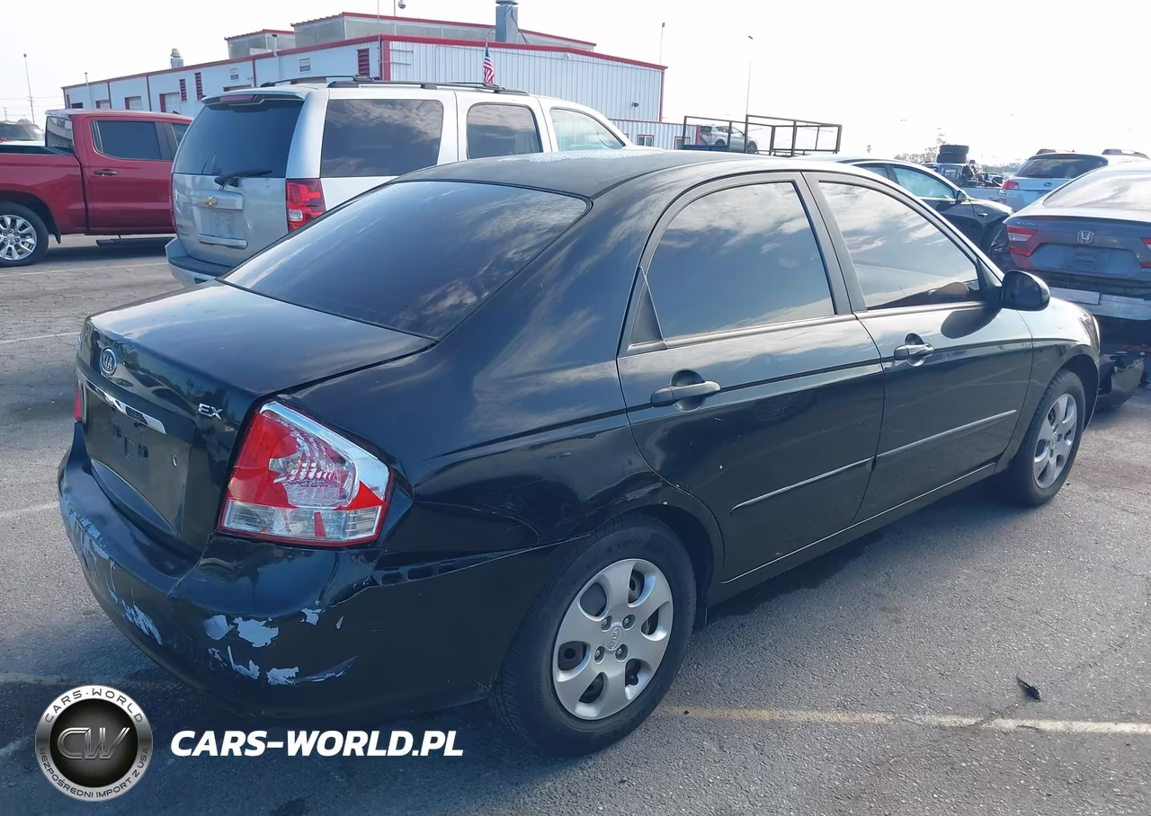 2008 Kia Spectra Ex VIN:KNAFE122185584775 - 4