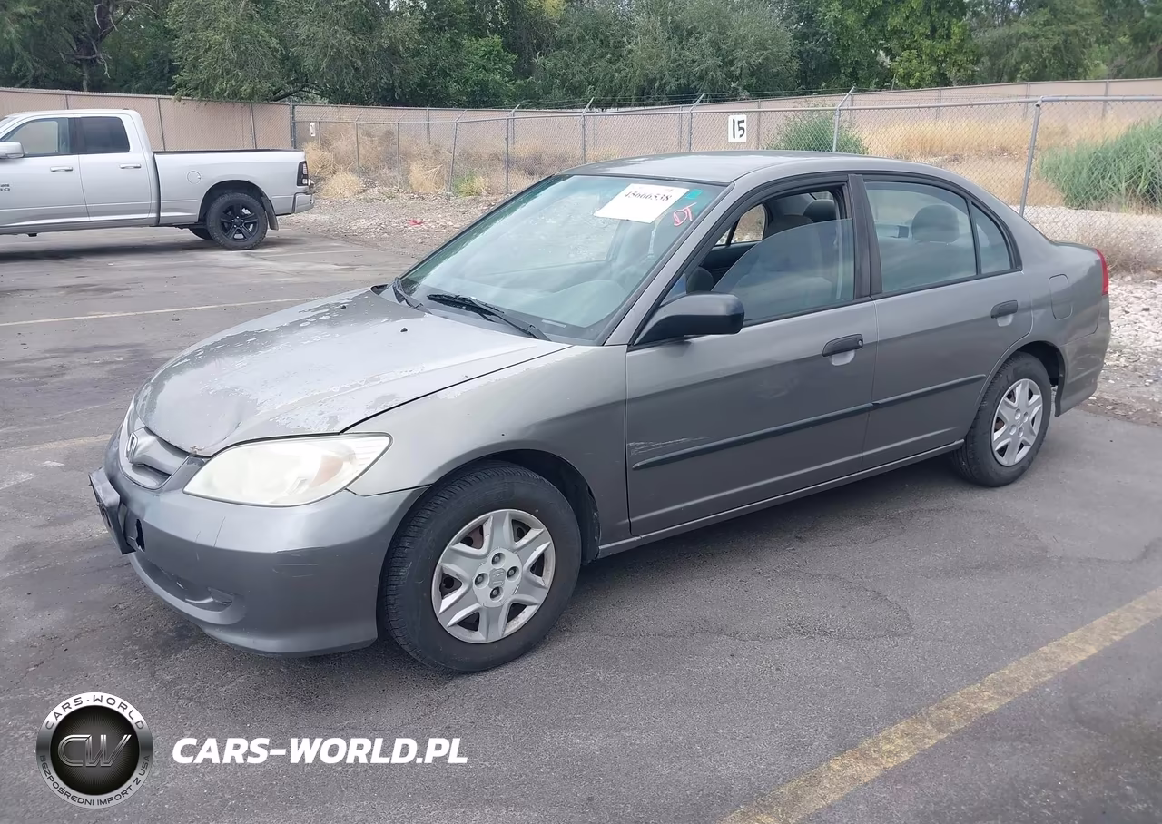 2005 Honda Civic Vp VIN:1HGES16305L017475 - 2