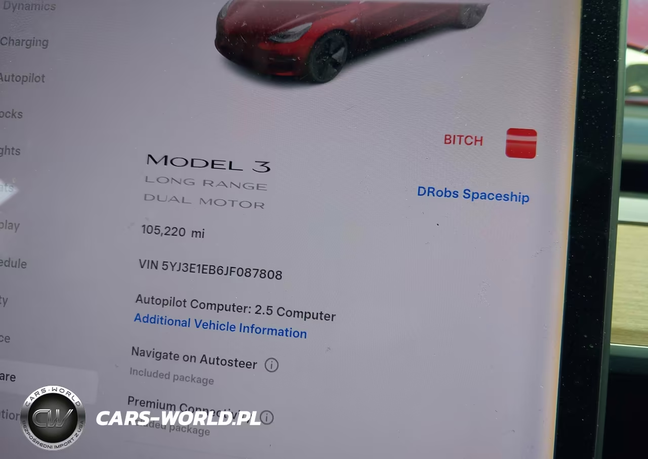 2018 Tesla Model 3 Long Range-Performance VIN:5YJ3E1EB6JF087808 - 7