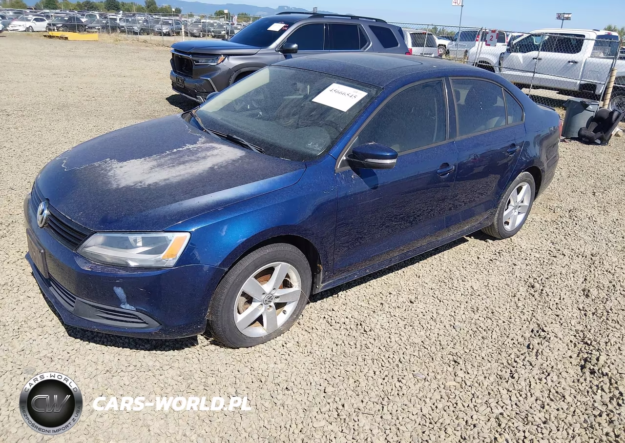 2011 Volkswagen Jetta 2.0L Tdi VIN:3VWLL7AJ5BM095995 - 2