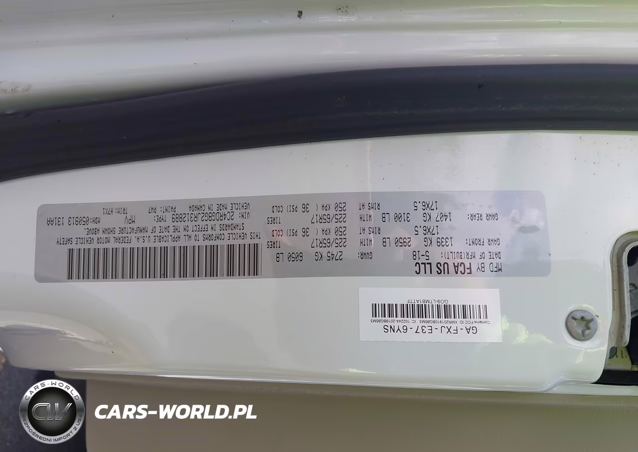 2018 Dodge Grand Caravan Se VIN:2C4RDGBG2JR312889 - 9