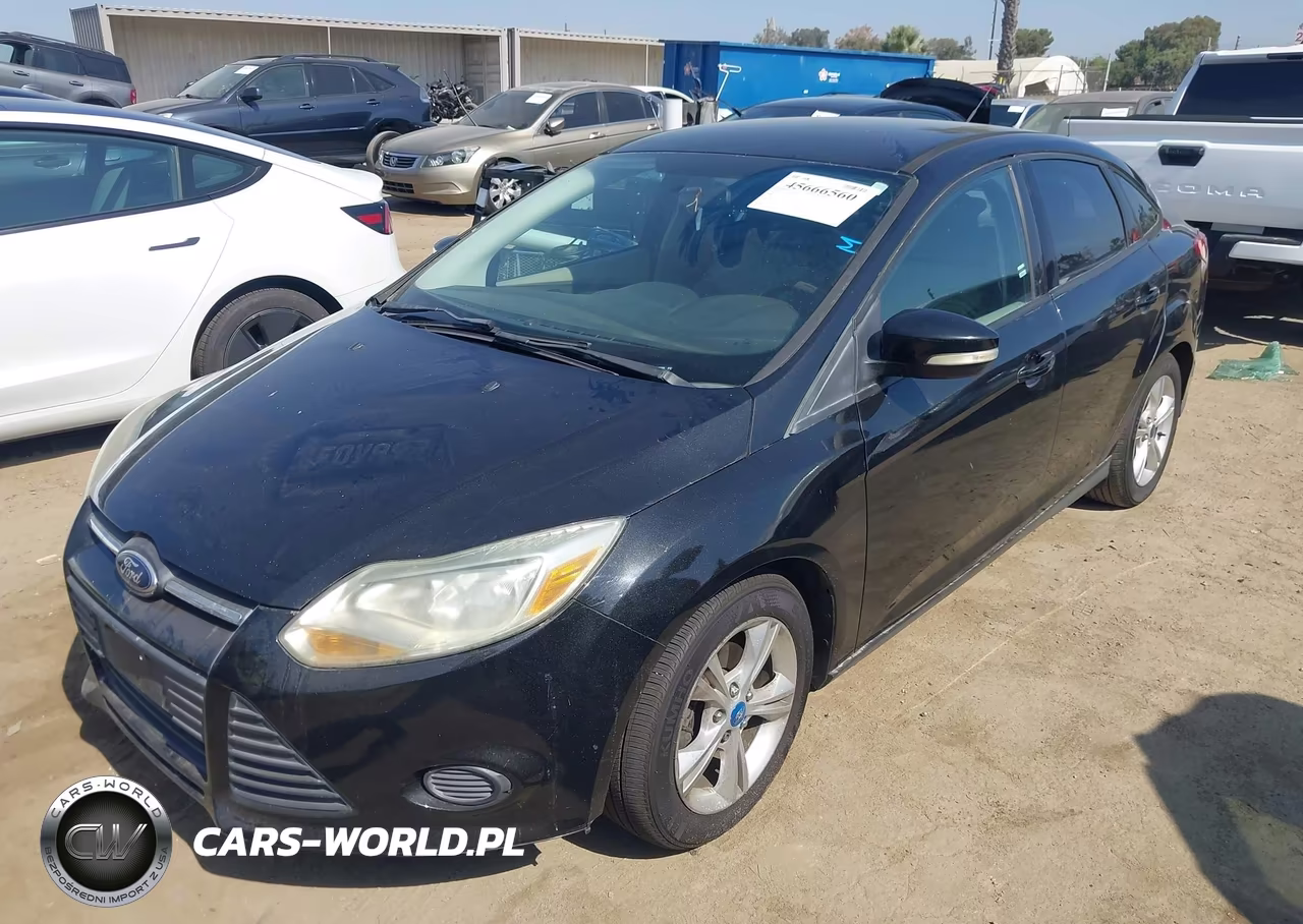2014 Ford Focus Se VIN:1FADP3F26EL149709 - 2