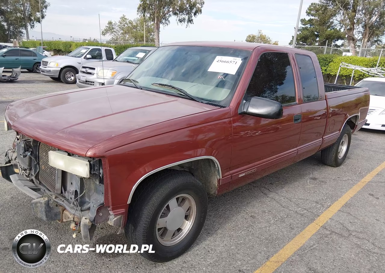 1998 GMC Sierra 1500 Sl Wideside VIN:1GTEC19R9WR508380 - 2