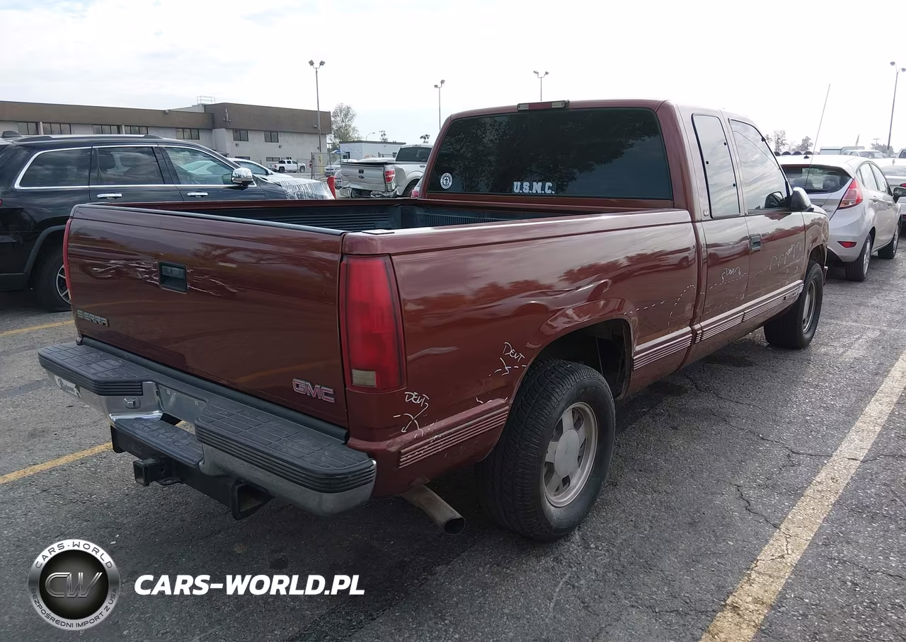 1998 GMC Sierra 1500 Sl Wideside VIN:1GTEC19R9WR508380 - 4