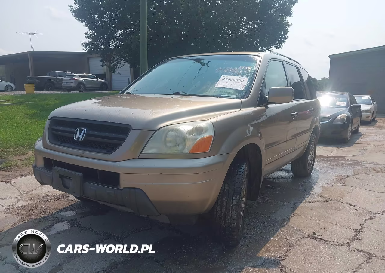 2003 Honda Pilot Ex VIN:2HKYF18463H556836 - 2