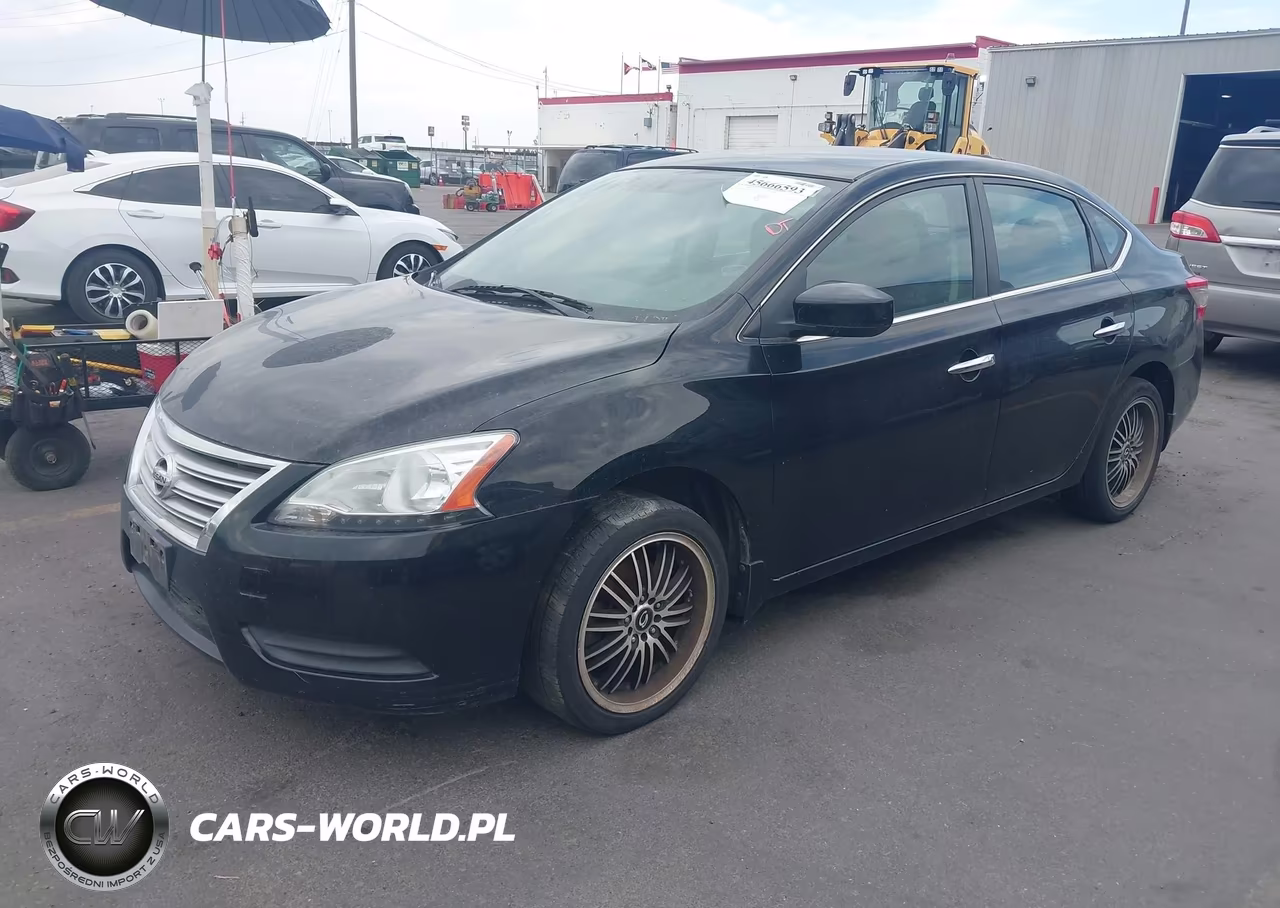 2013 Nissan Sentra S VIN:3N1AB7AP1DL742874 - 2