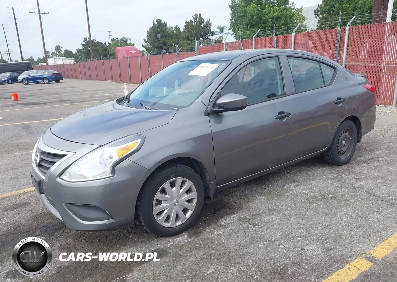 2016 Nissan Versa 1.6 S+ VIN:3N1CN7AP7GL822667 - 2