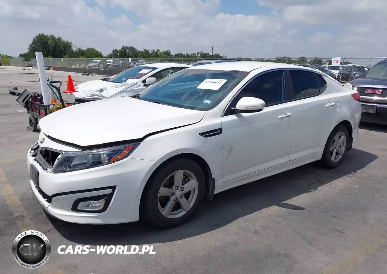 2015 Kia Optima Lx VIN:5XXGM4A71FG370726 - 2