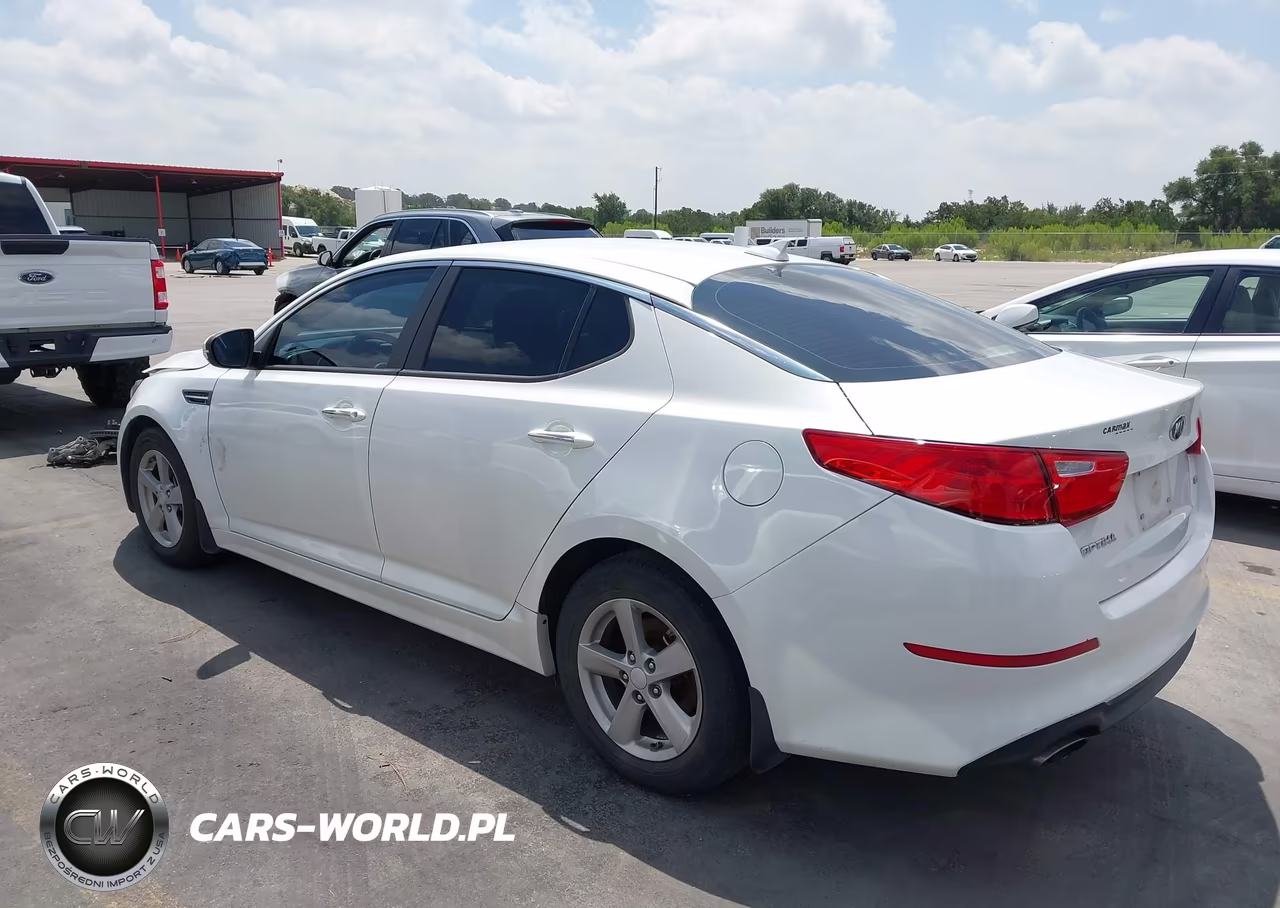 2015 Kia Optima Lx VIN:5XXGM4A71FG370726 - 3