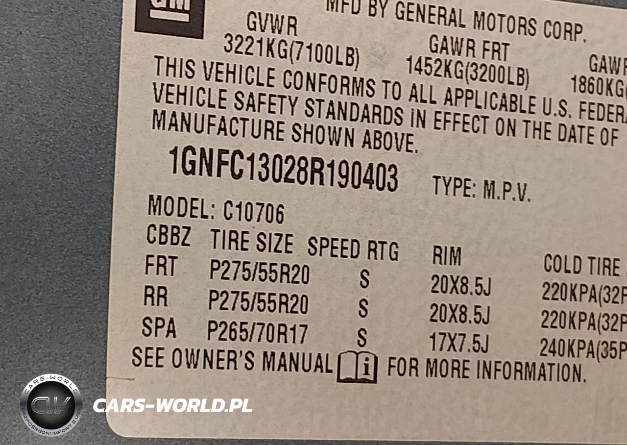 2008 Chevrolet Tahoe Ltz VIN:1GNFC13028R190403 - 9