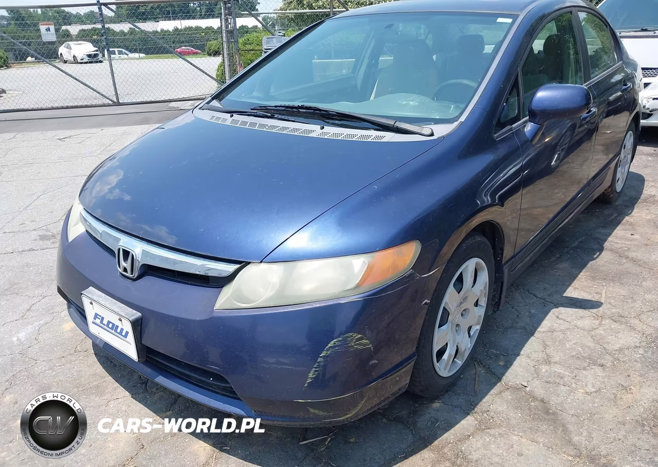 2008 Honda Civic Lx VIN:1HGFA15588L076868 - 6