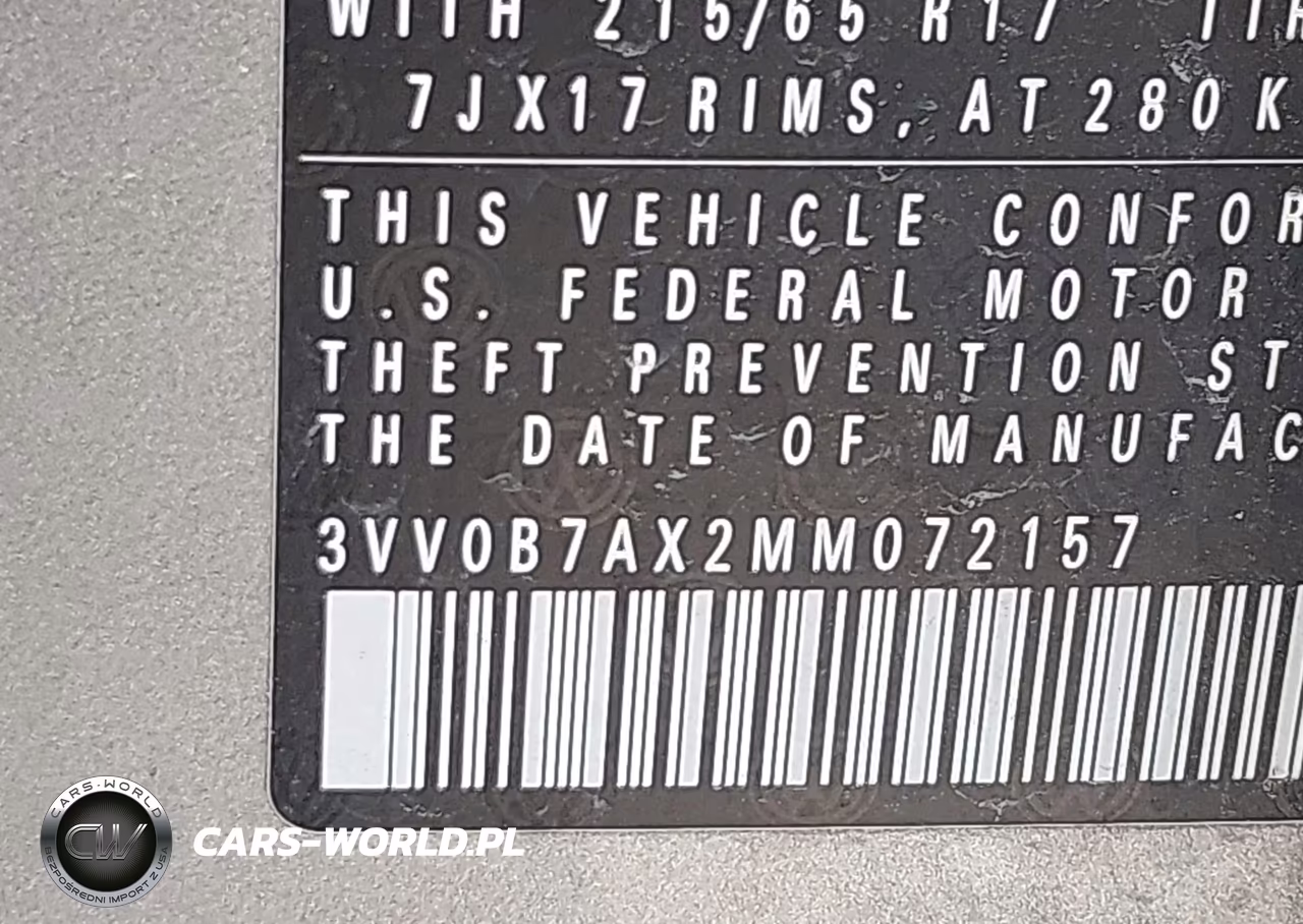 2021 Volkswagen Tiguan 2.0T S VIN:3VV0B7AX2MM072157 - 9