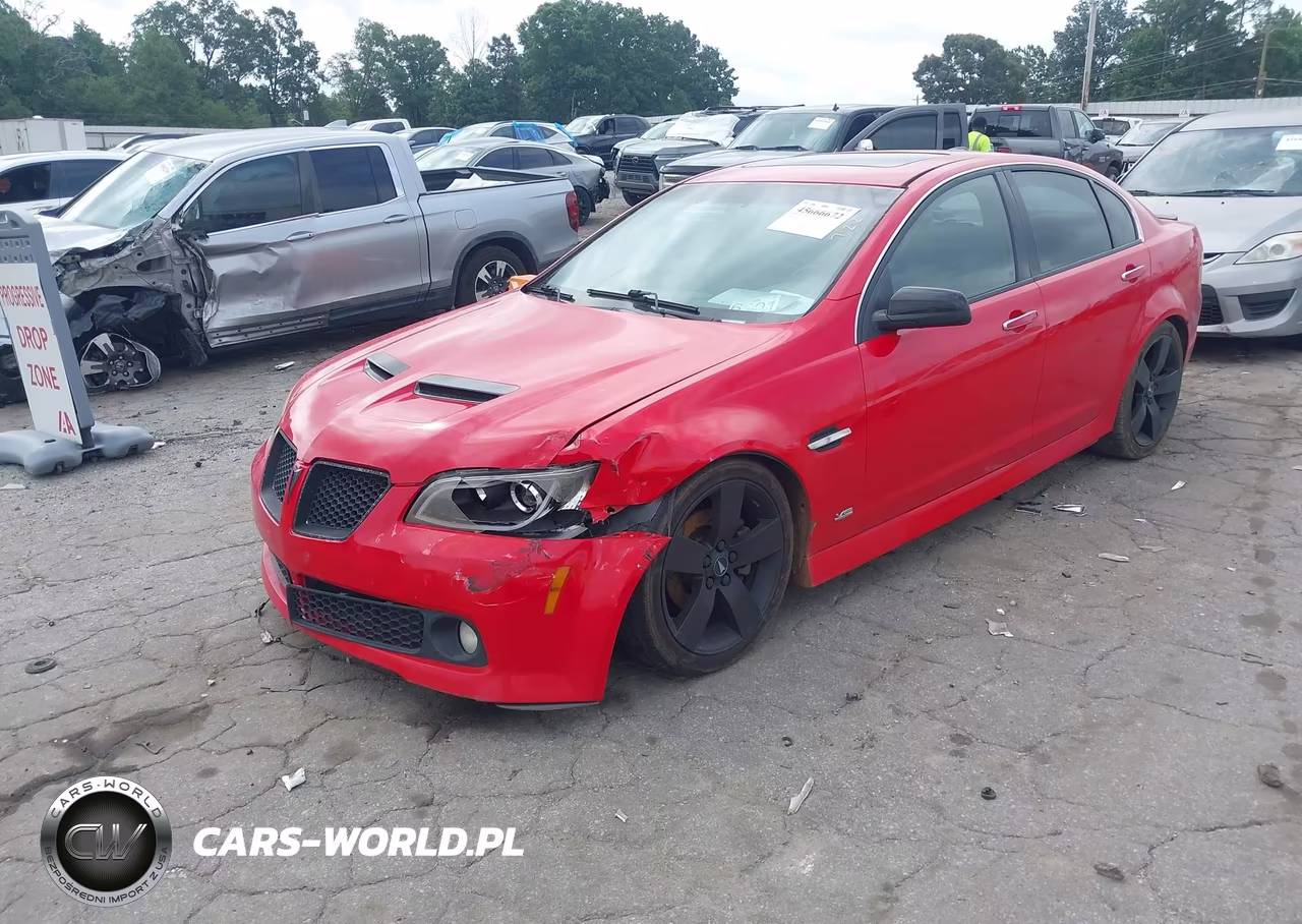 2008 Pontiac G8 Gt VIN:6G2EC57YX8L135039 - 2