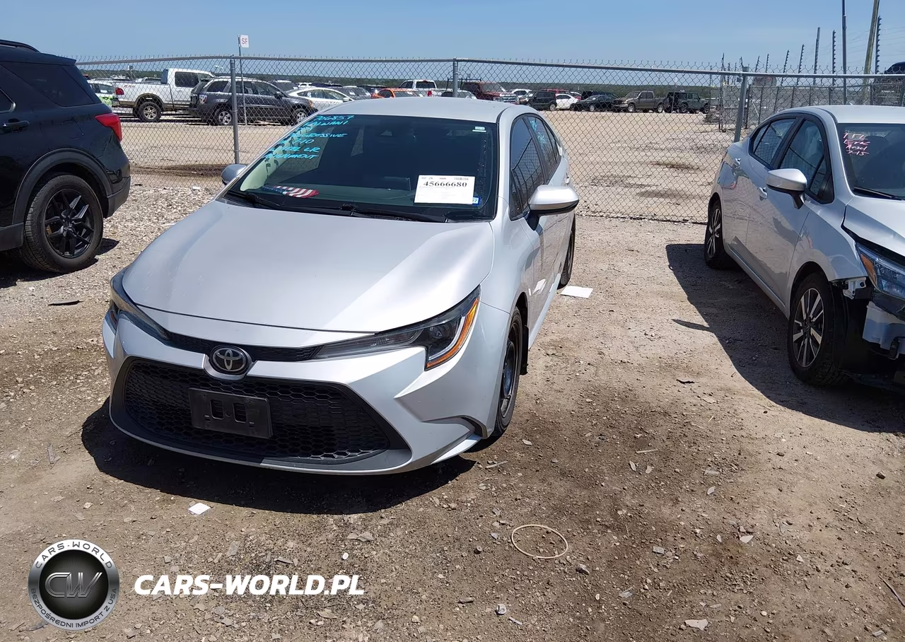 2020 Toyota Corolla Le VIN:5YFEPRAE3LP124399 - 2