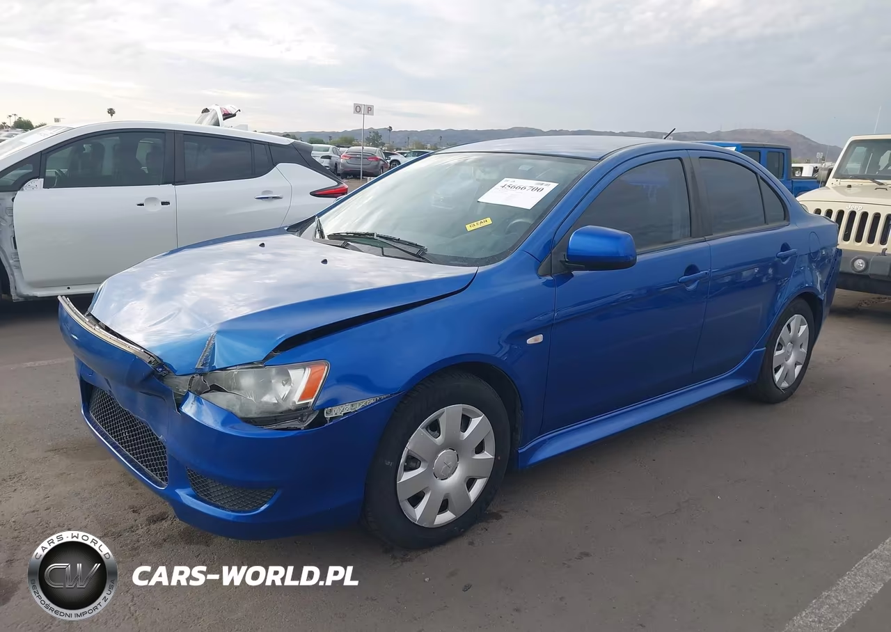 2011 Mitsubishi Lancer Es VIN:JA32U2FU8BU022051 - 2