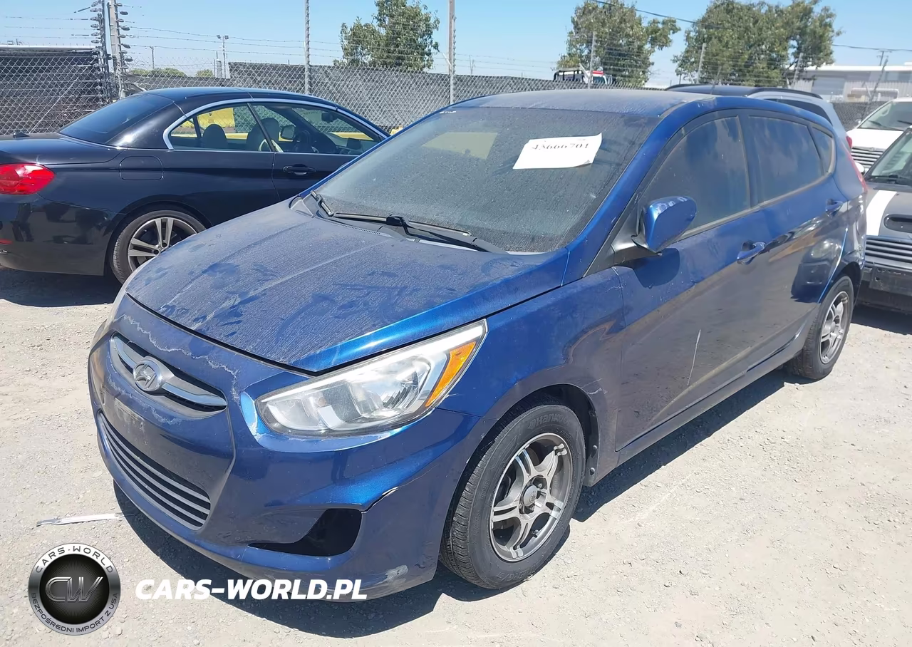 2015 Hyundai Accent Gs VIN:KMHCT5AE3FU206034 - 2