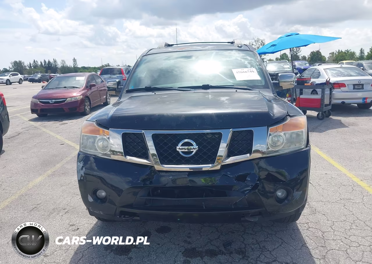 2014 Nissan Armada Platinum-Sl-Sv VIN:5N1BA0NFXEN613297 - 12