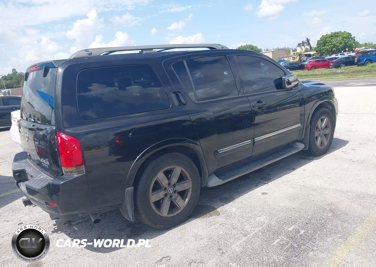 2014 Nissan Armada Platinum-Sl-Sv VIN:5N1BA0NFXEN613297 - 4