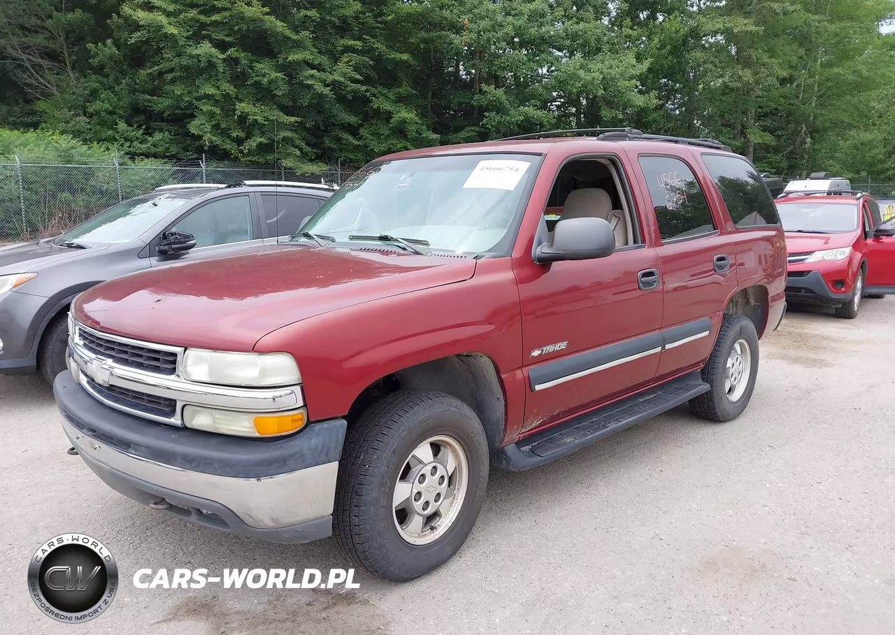 2002 Chevrolet Tahoe Ls VIN:1GNEK13V82J246330 - 2