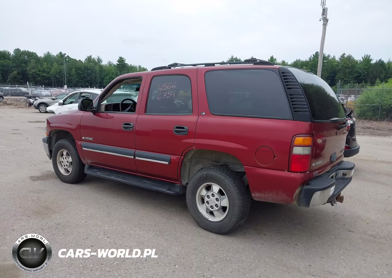 2002 Chevrolet Tahoe Ls VIN:1GNEK13V82J246330 - 3