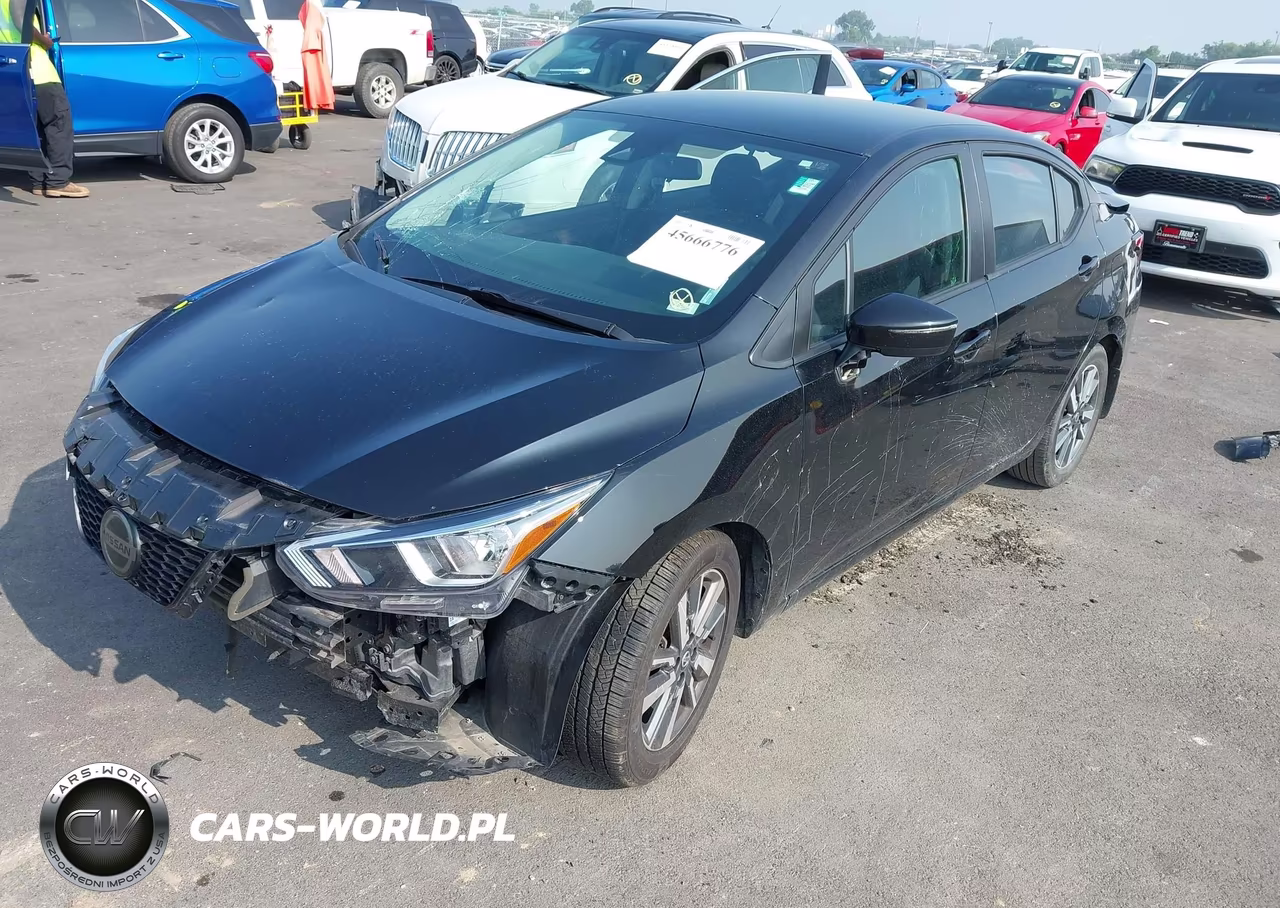 2021 Nissan Versa Sv Xtronic Cvt VIN:3N1CN8EV9ML924711 - 2
