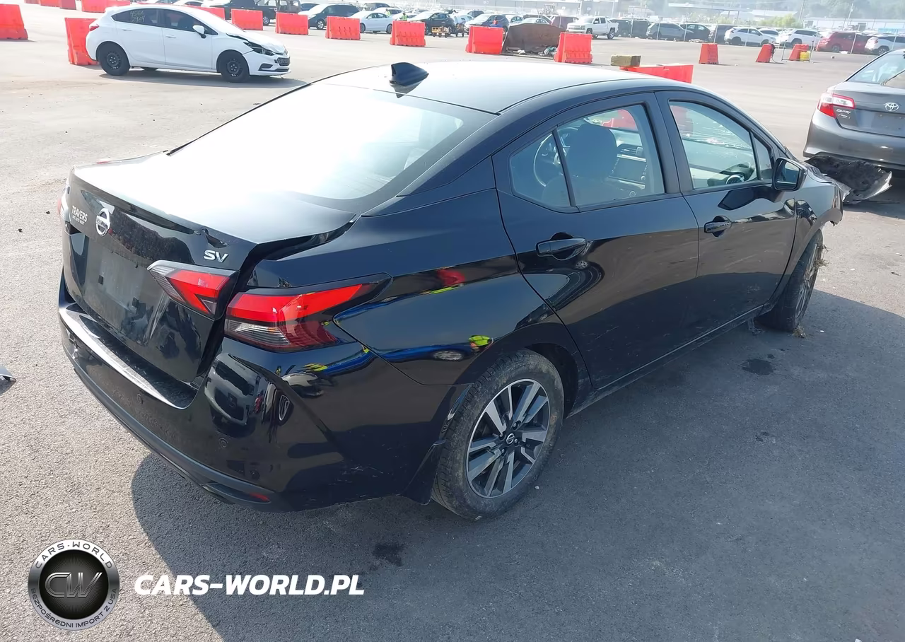 2021 Nissan Versa Sv Xtronic Cvt VIN:3N1CN8EV9ML924711 - 4