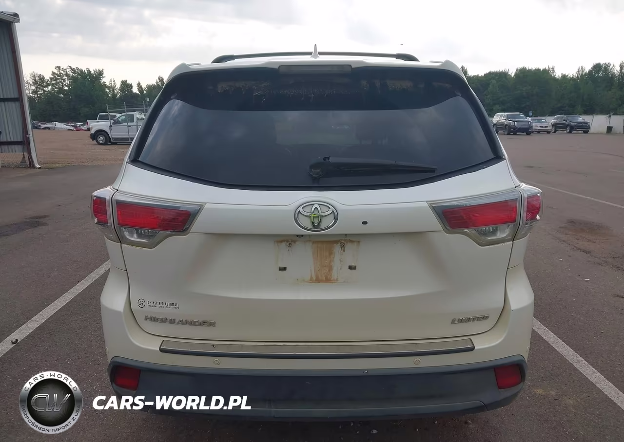 2015 Toyota Highlander Limited V6 VIN:5TDYKRFH9FS074621 - 17