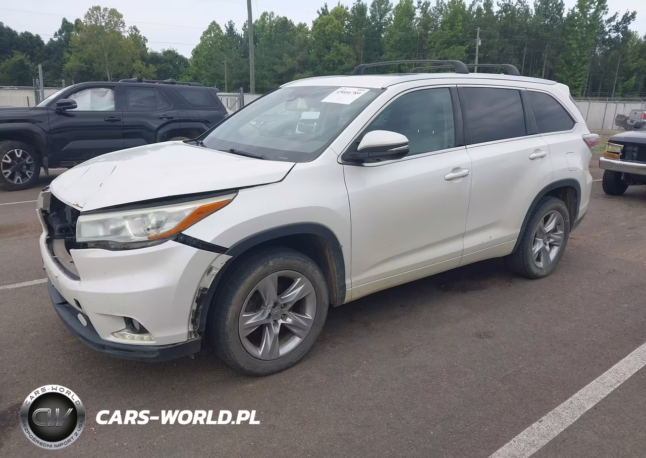 2015 Toyota Highlander Limited V6 VIN:5TDYKRFH9FS074621 - 2