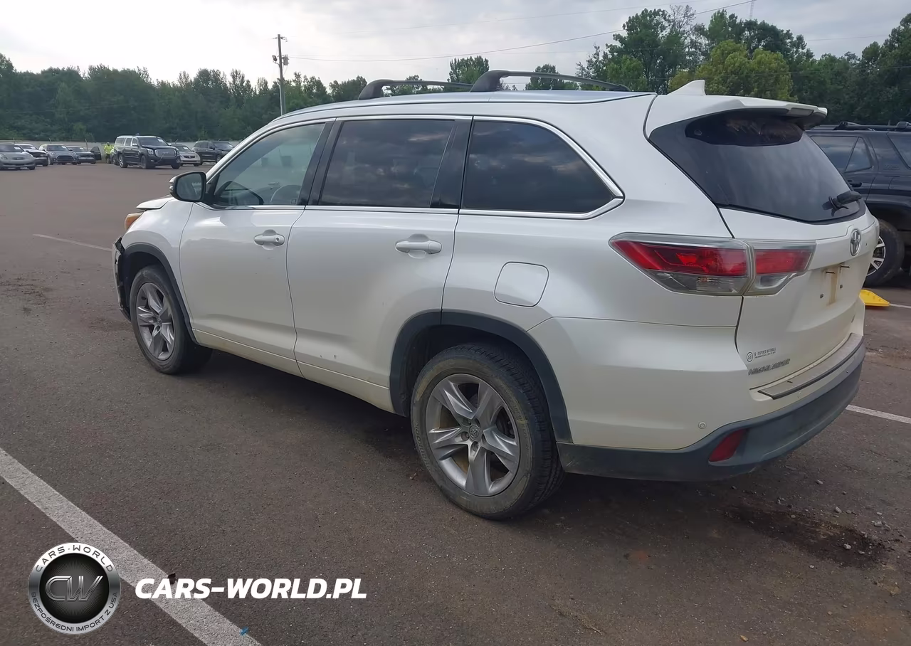 2015 Toyota Highlander Limited V6 VIN:5TDYKRFH9FS074621 - 3