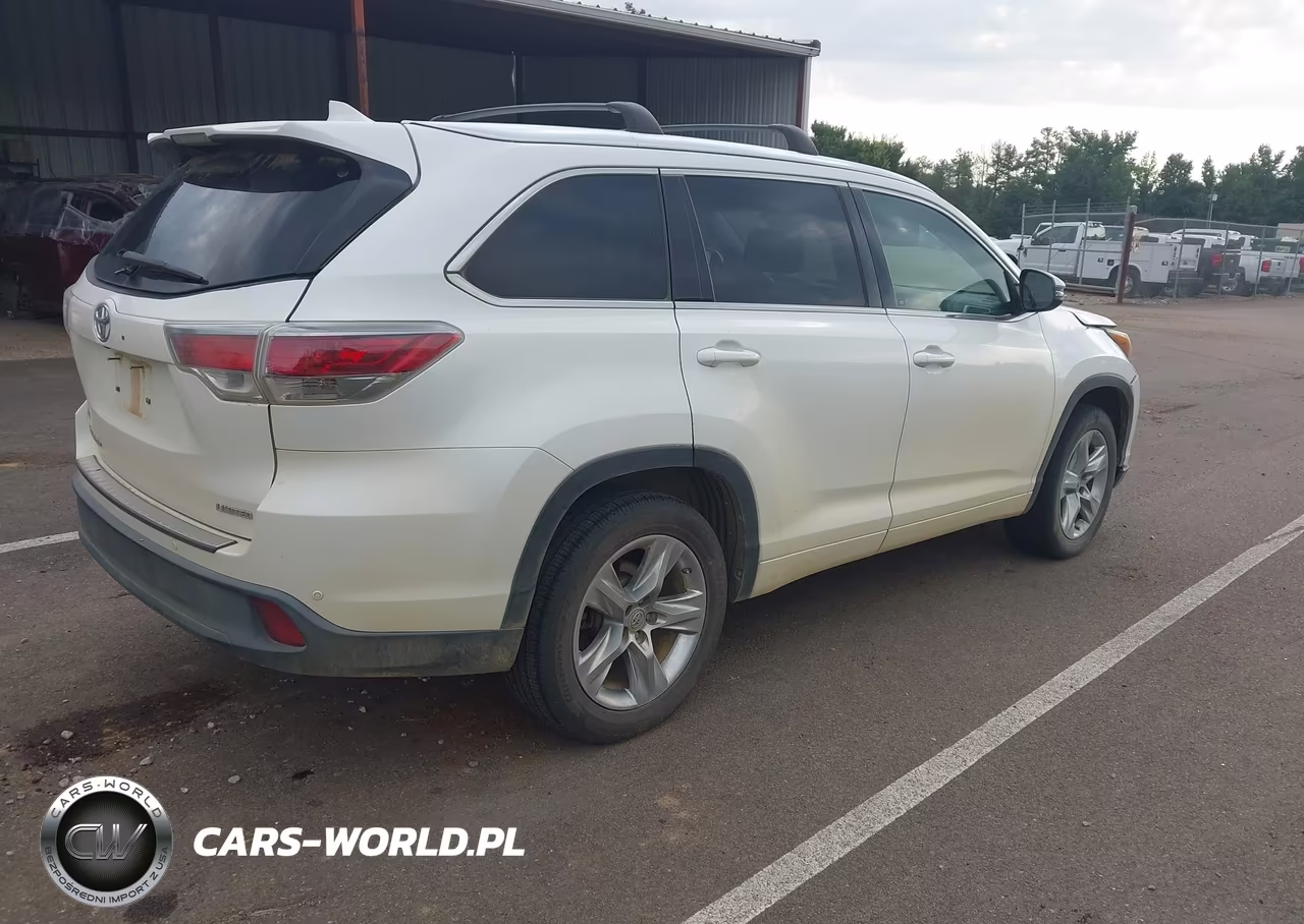 2015 Toyota Highlander Limited V6 VIN:5TDYKRFH9FS074621 - 4