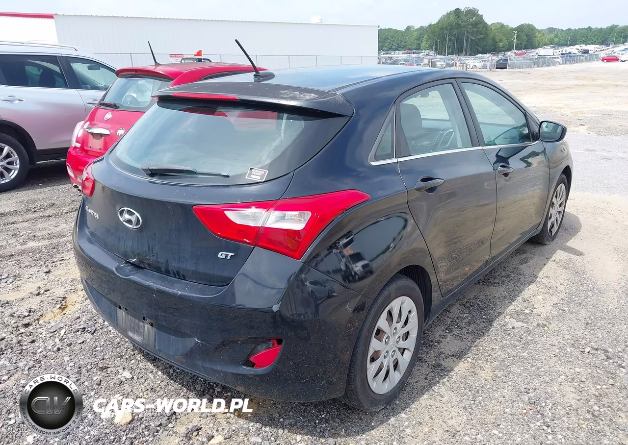 2016 Hyundai Elantra Gt VIN:KMHD35LHXGU324353 - 4