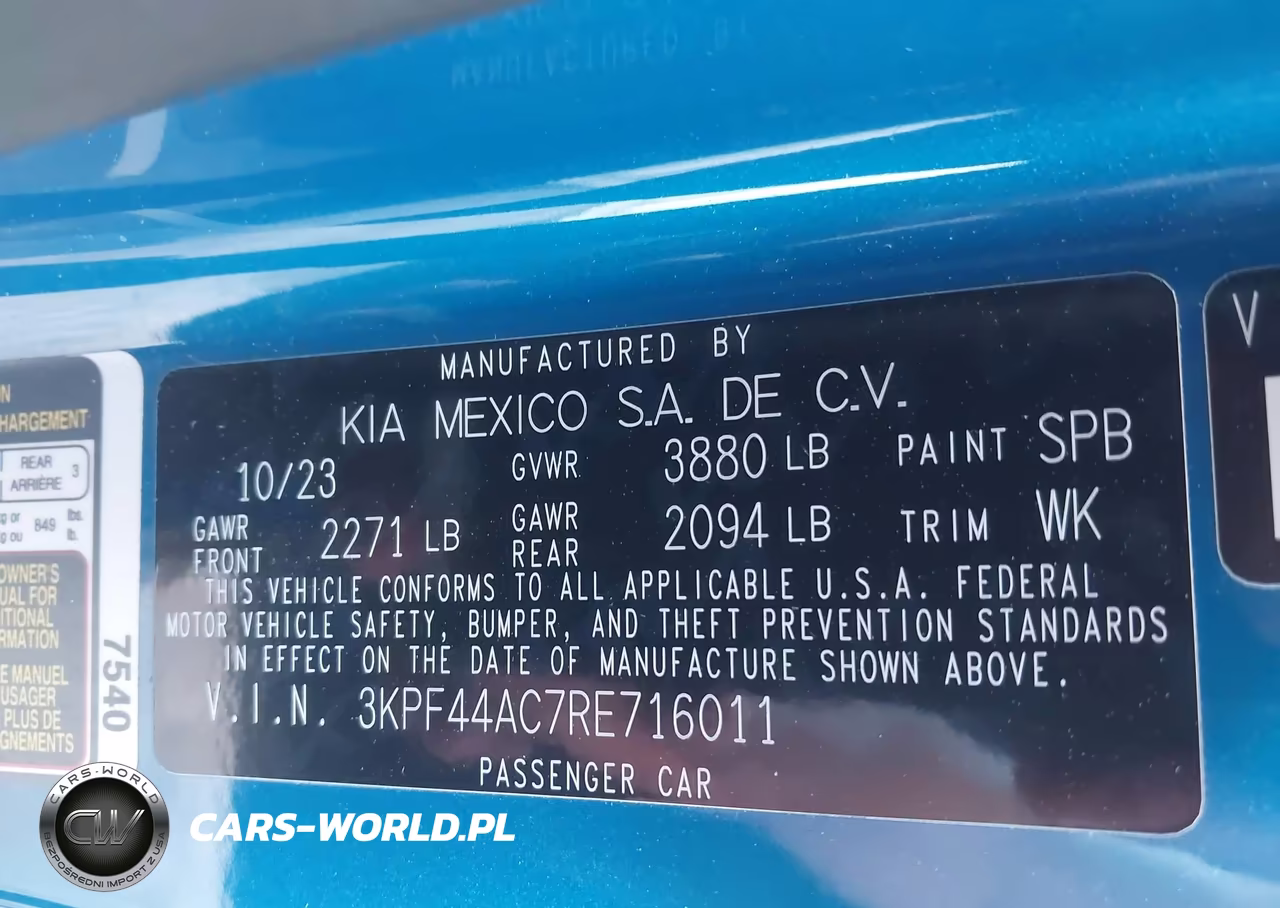 2024 Kia Forte Gt Manual VIN:3KPF44AC7RE716011 - 9
