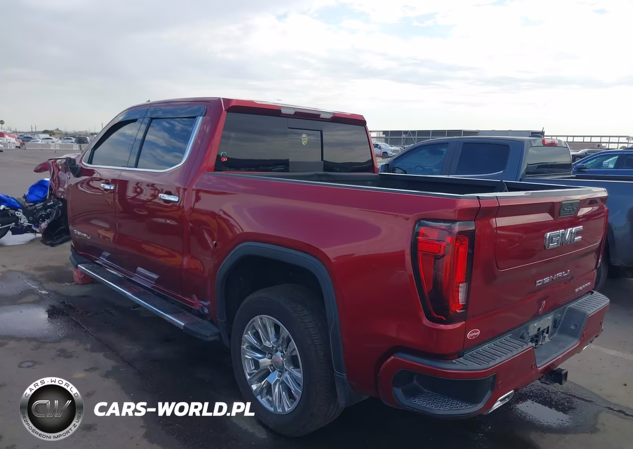 2022 GMC Sierra 1500 Limited 4Wd Short Box Denali VIN:3GTU9FET3NG216554 - 3
