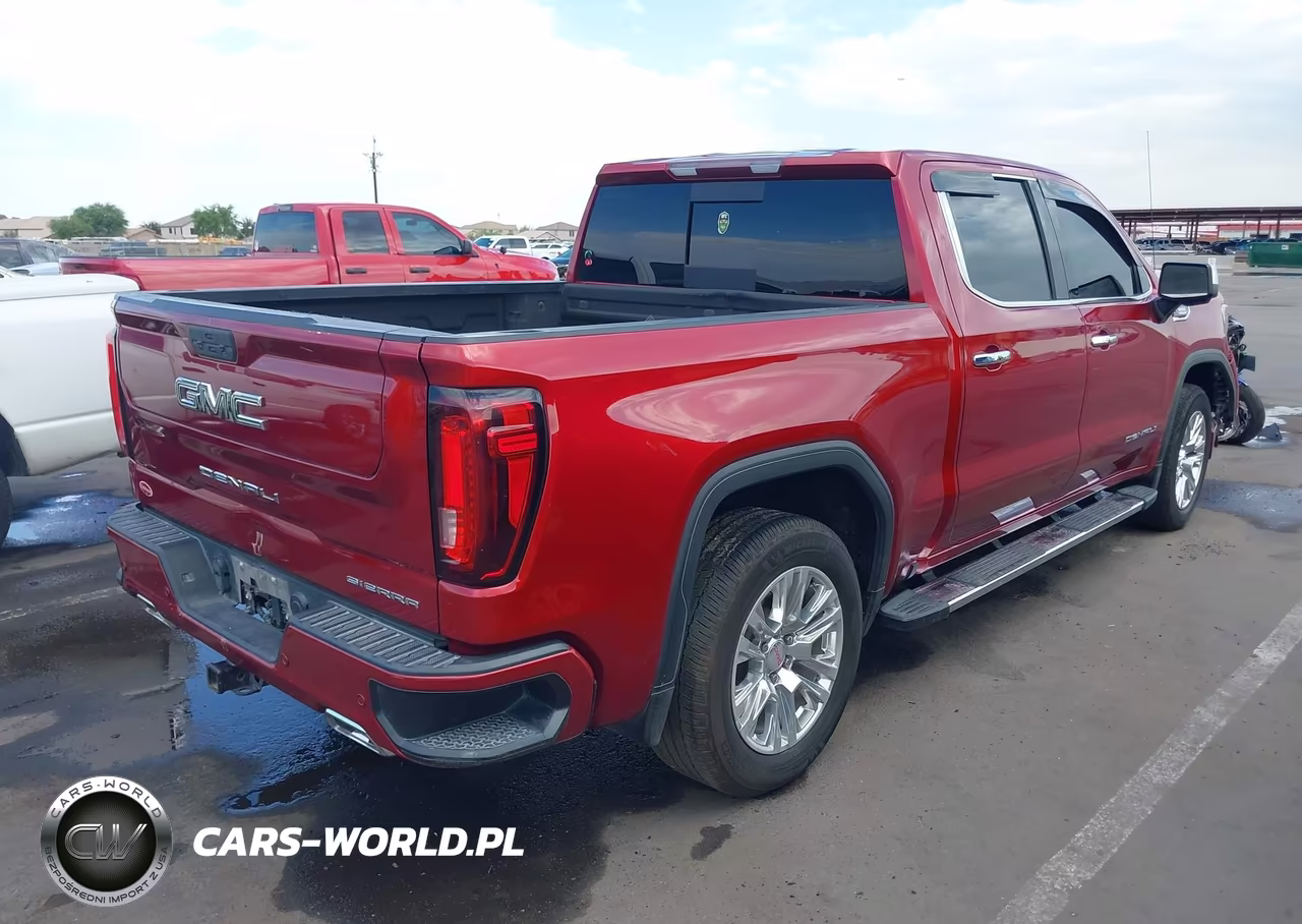 2022 GMC Sierra 1500 Limited 4Wd Short Box Denali VIN:3GTU9FET3NG216554 - 4