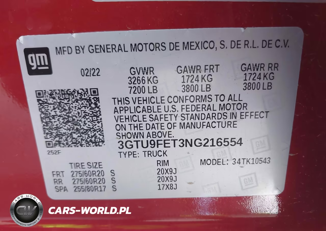 2022 GMC Sierra 1500 Limited 4Wd Short Box Denali VIN:3GTU9FET3NG216554 - 9