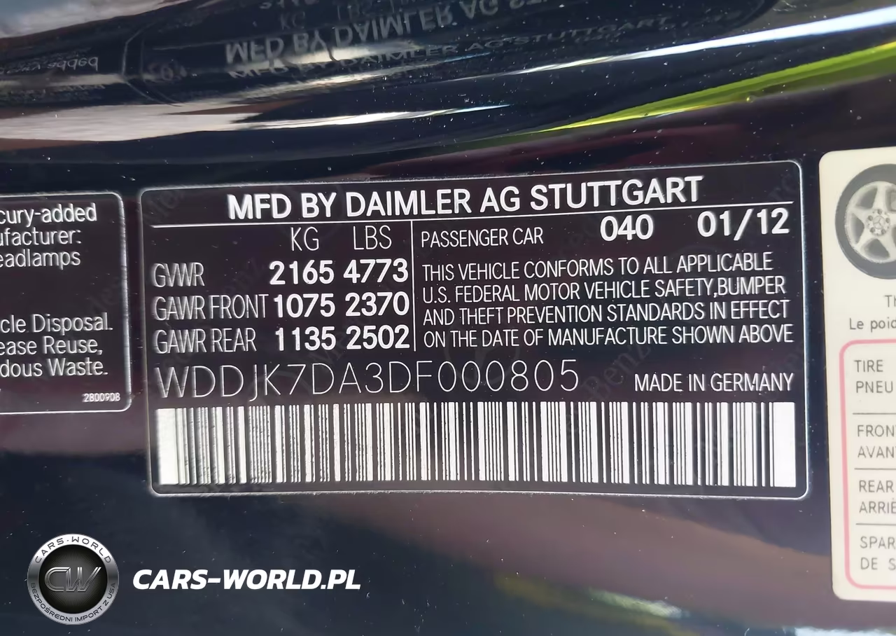 2013 Mercedes-Benz Sl 550 VIN:WDDJK7DA3DF000805 - 9