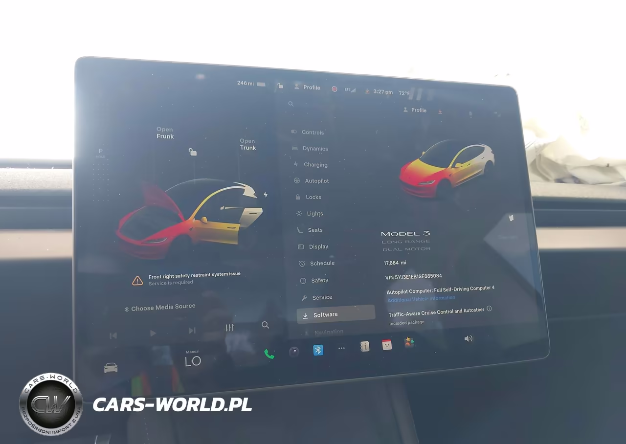 2025 Tesla Model 3 Long Range All-Wheel Drive VIN:5YJ3E1EB1SF885084 - 7