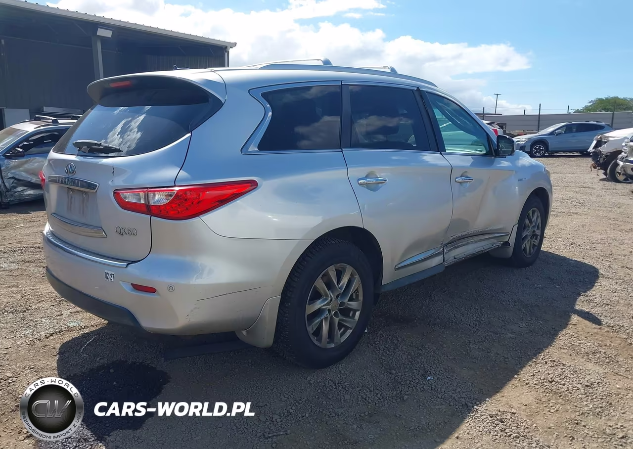 2014 Infiniti Qx60 Hybrid VIN:5N1CL0MM0EC518497 - 4