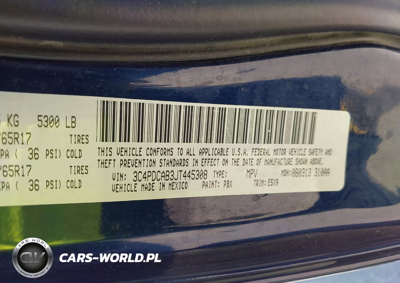 2018 Dodge Journey Se VIN:3C4PDCAB3JT445308 - 9