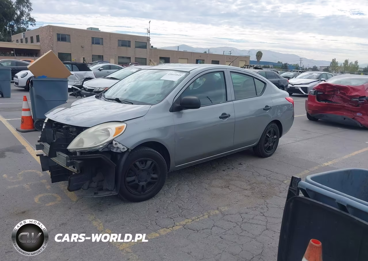 2013 Nissan Versa 1.6 S VIN:3N1CN7AP7DL852652 - 2