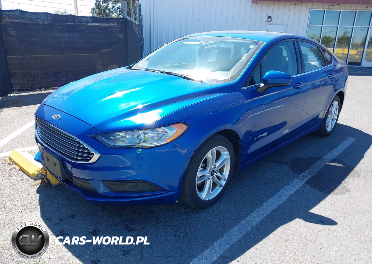 2018 Ford Fusion Hybrid S VIN:3FA6P0UU8JR243579 - 2