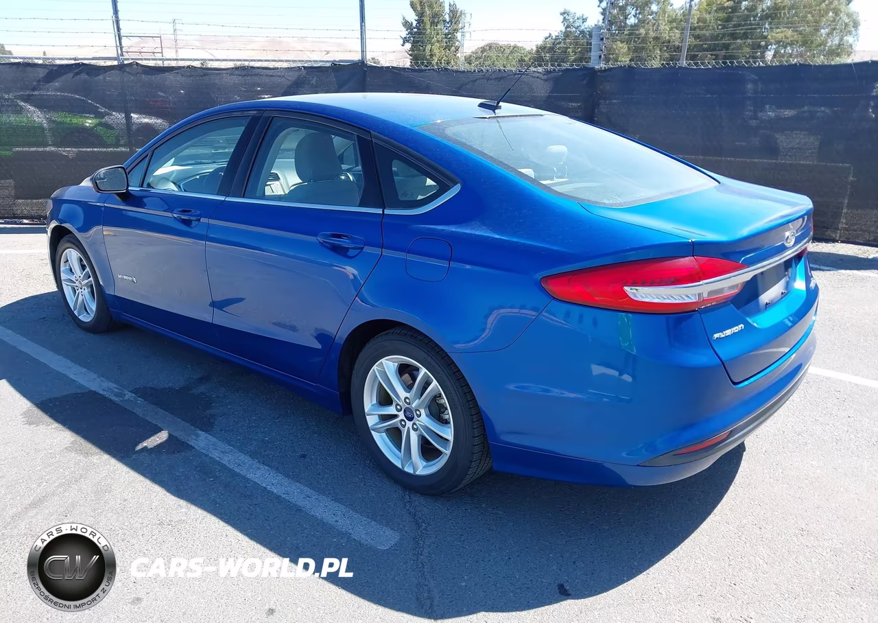 2018 Ford Fusion Hybrid S VIN:3FA6P0UU8JR243579 - 3