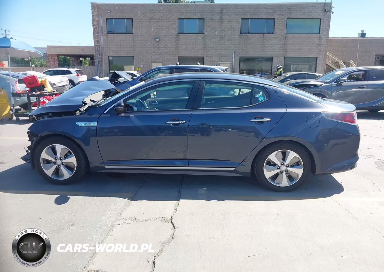 2014 Kia Optima Hybrid Ex VIN:KNAGN4AD1E5070249 - 16