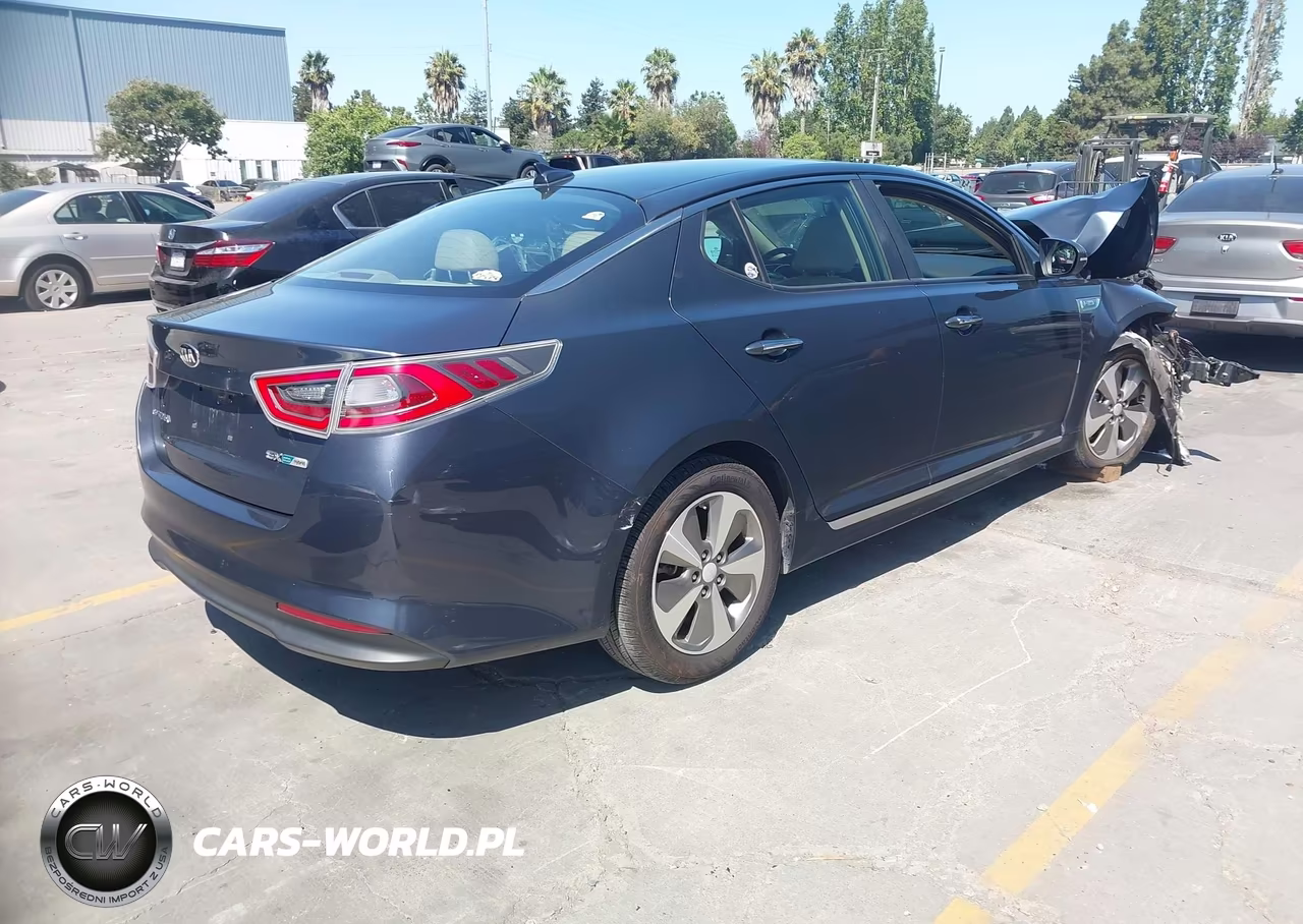 2014 Kia Optima Hybrid Ex VIN:KNAGN4AD1E5070249 - 4