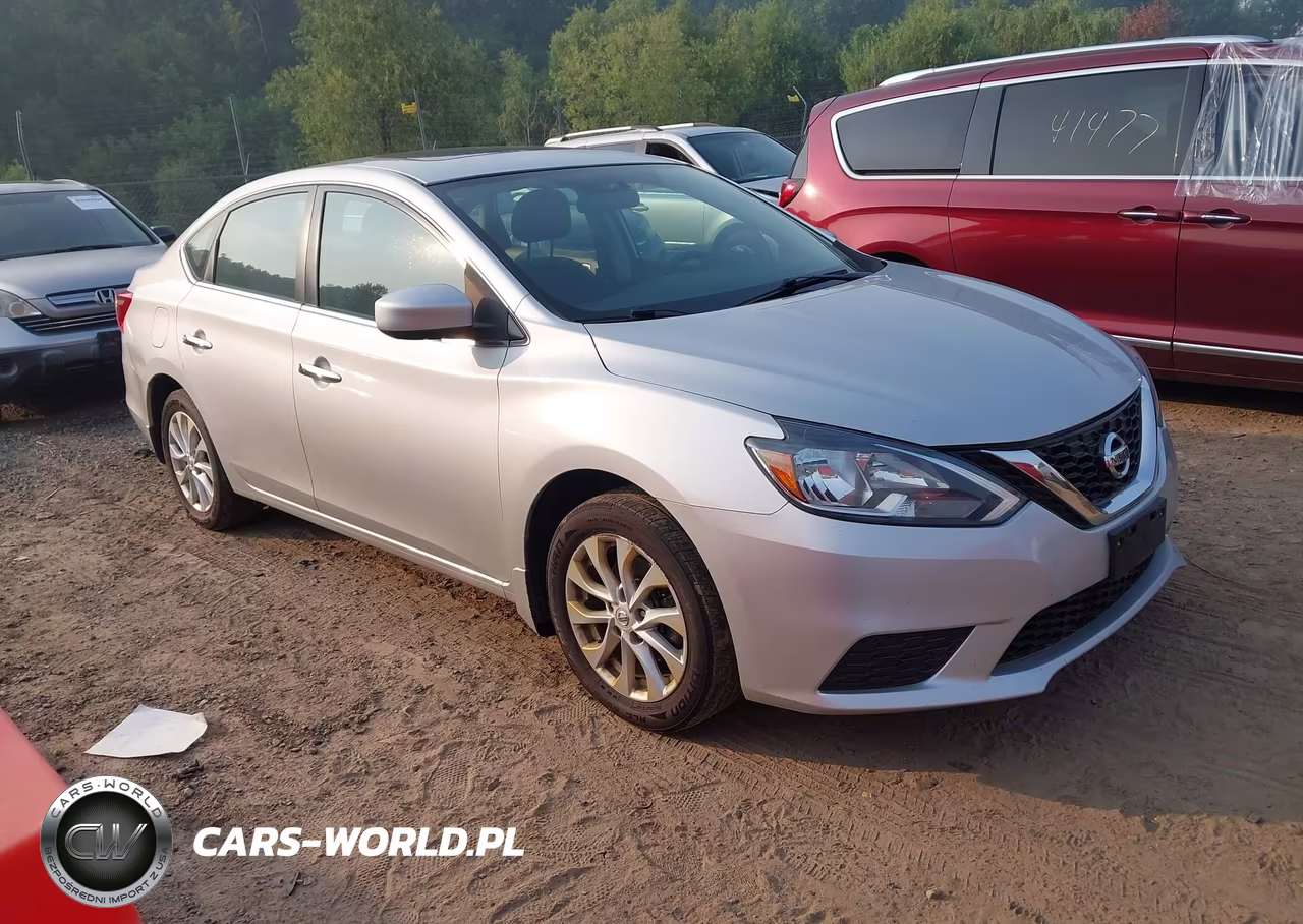 2017 Nissan Sentra Sv VIN:3N1AB7AP5HY344639 - 1