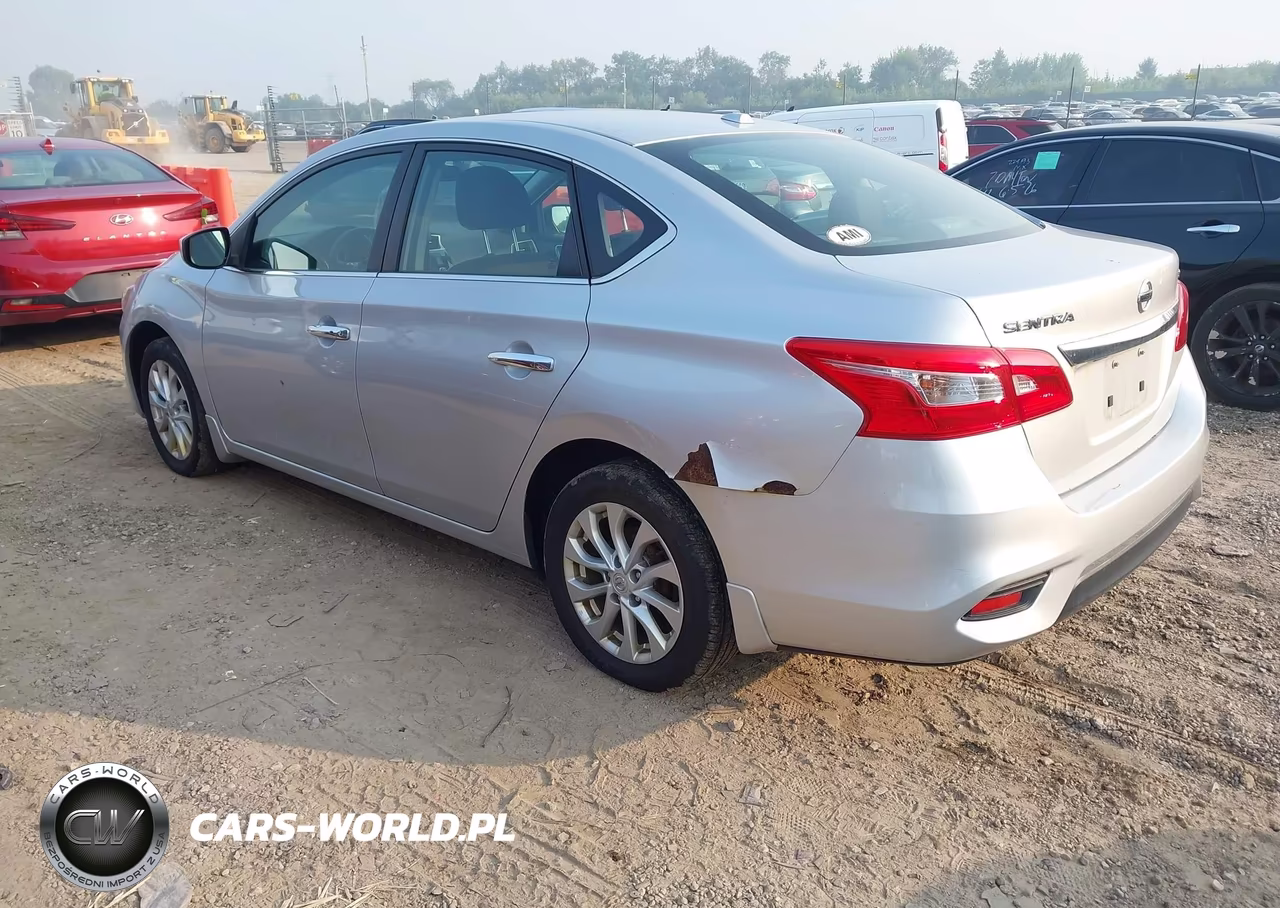 2017 Nissan Sentra Sv VIN:3N1AB7AP5HY344639 - 3