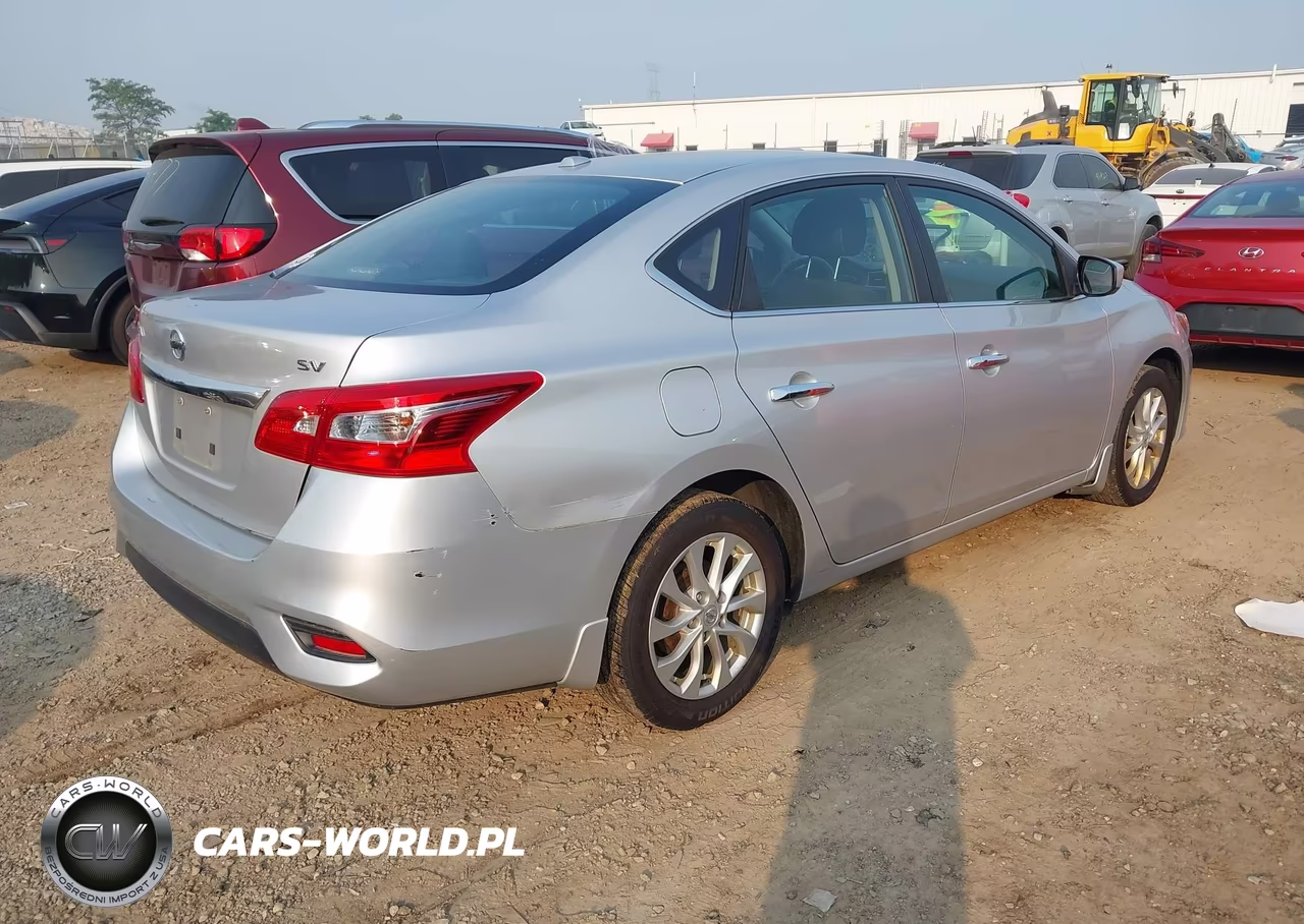 2017 Nissan Sentra Sv VIN:3N1AB7AP5HY344639 - 4