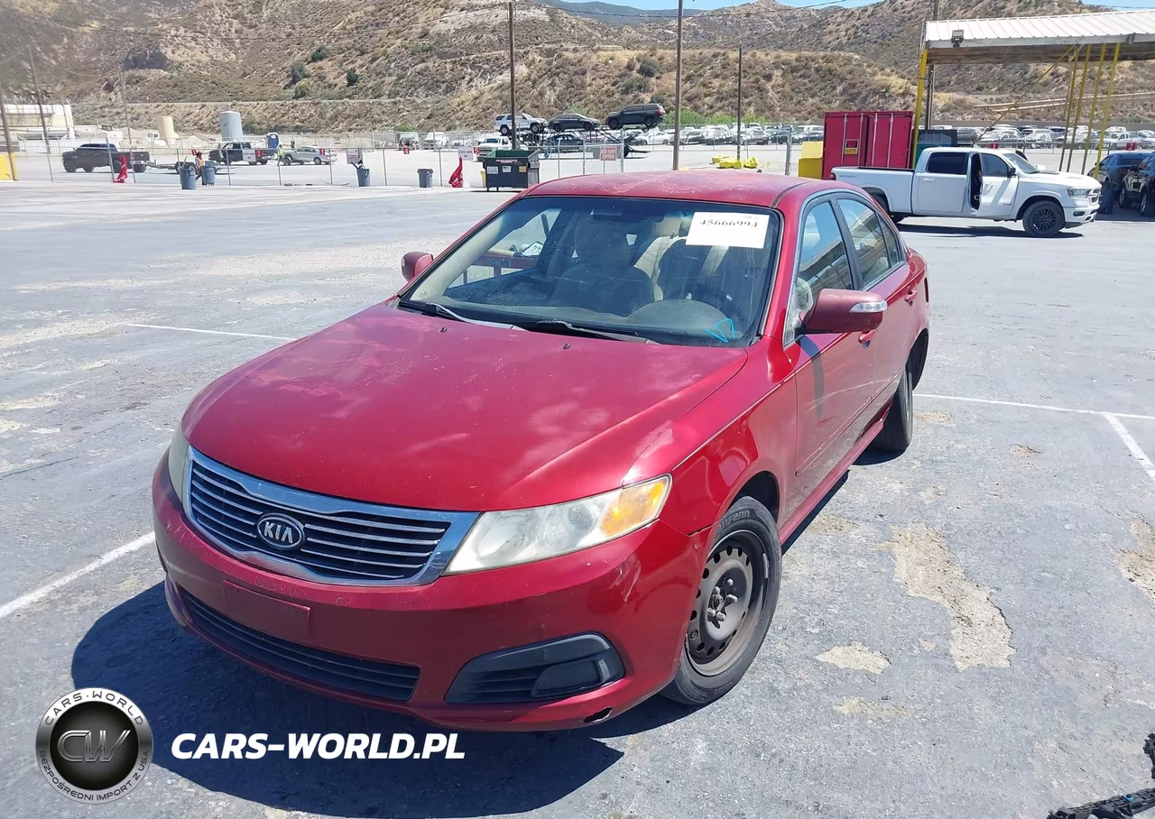 2009 Kia Optima Lx VIN:KNAGE228X95359268 - 2